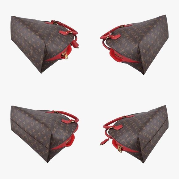 Louis Vuittonalma Bag Into Bag Monogram / Brownish And Rouge Monogram Canvas - Picture 4 of 10